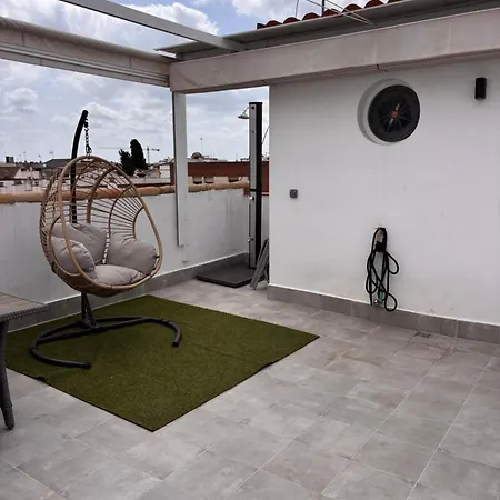Bed & Breakfast El Atico De Osario 5 Con Terraza - Great Location