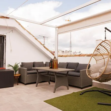 El Atico De Osario 5 Con Terraza - Great Location Cordoba