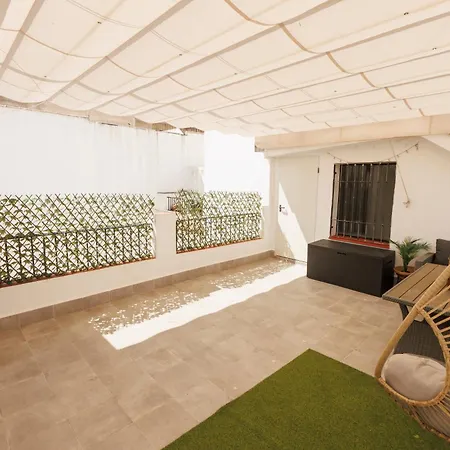 Bed & Breakfast El Atico De Osario 5 Con Terraza - Great Location *