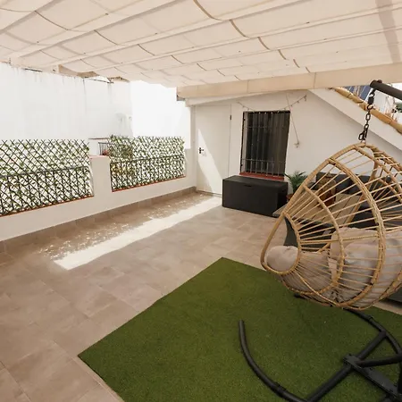 Bed & Breakfast El Atico De Osario 5 Con Terraza - Great Location *