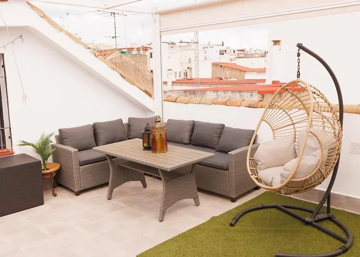 El Atico De Osario 5 Con Terraza - Great Location 4*