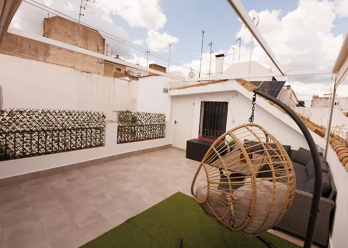 Nocleg ze śniadaniem El Atico De Osario 5 Con Terraza - Great Location