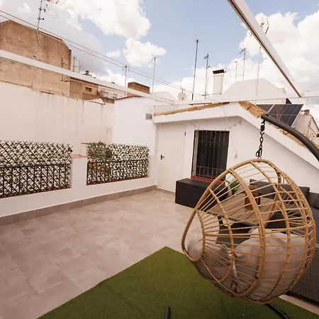 Bed & Breakfast El Atico De Osario 5 Con Terraza - Great Location