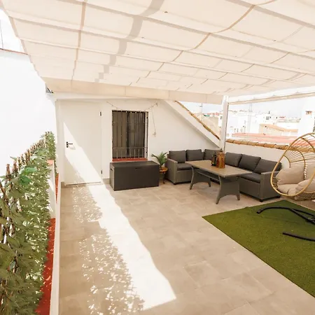 فندق مبيت وإفطار El Atico De Osario 5 Con Terraza - Great Location