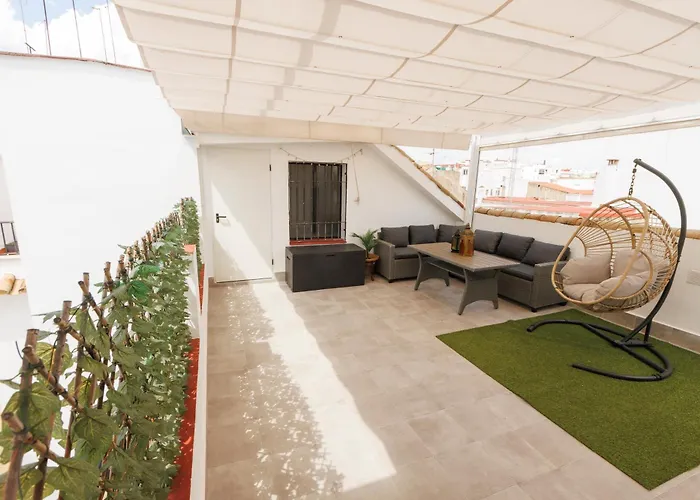 El Atico De Osario 5 Con Terraza - Great Location Bed & Breakfast