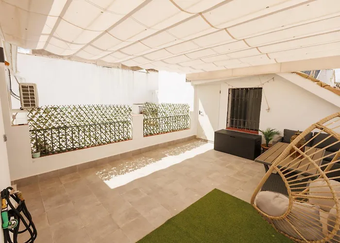 Bed & Breakfast El Atico De Osario 5 Con Terraza - Great Location 4*