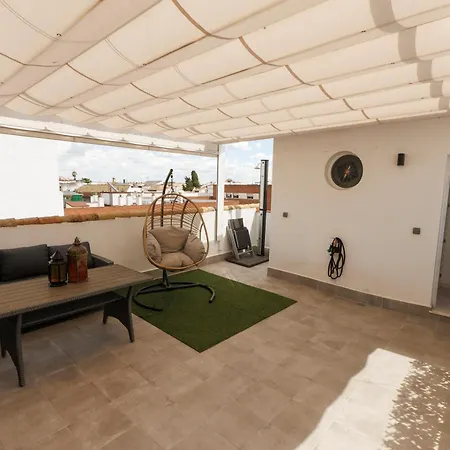 El Atico De Osario 5 Con Terraza - Great Location Bed & Breakfast Córdoba