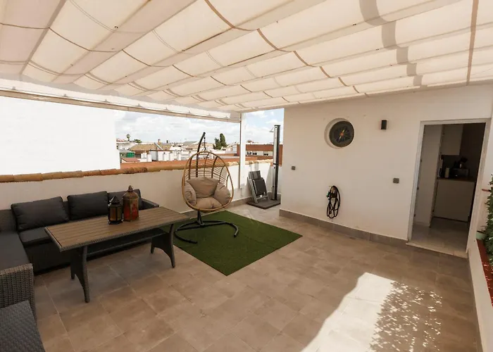 El Atico De Osario 5 Con Terraza - Great Location Отель типа 