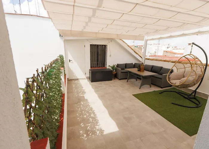 El Atico De Osario 5 Con Terraza - Great Location Отель типа 
